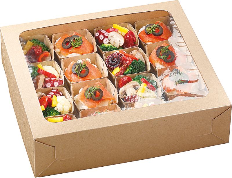 紙製オードブル容器